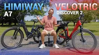 Himiway A7 E-bike vs Velotric Discover 2 E-bike | Which Commuter E-bike Wins?