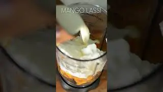 Making a Deliciously Sweet Mango Lassi without Any Sugar!