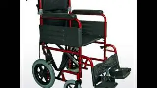 Z Tec 600 601A HB Lightweight Folding Wheelchair