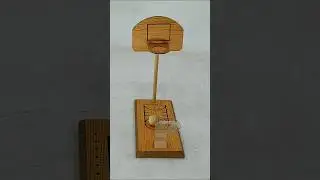 Mini Desktop Basketball Game, Wooden Table Top Basketball Toy Set#minibasketball #desktopgamming