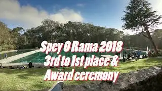 Spey O Rama 2018. 3rd to 1st place & award ceremony