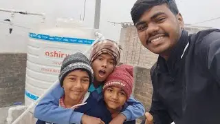 Thandi me raja ko challenge diya😲