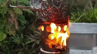 Vuno Wood Burning Camping Stove Set &ndash; Ultralight Gas-Free Cooking for NZ Hiking & Tramping
