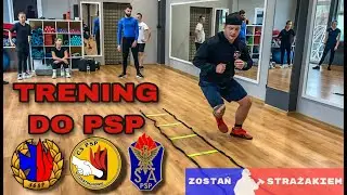 TRENING POD KOPERTĘ (nabór PSP) - koordynacja ruchowa - skakanka i drabinka