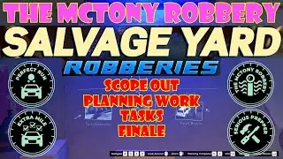The McTony Robbery 🛞 All Missions W/Finale: Perfect Run | Salvage Yard Robberies &bull; GTA 5 Online