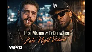 Post Malone ft. Ty Dolla $ign - Late Night Visions ( official video Ai )