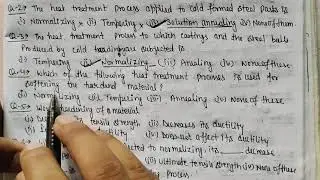 MCQ based questions on Die design (mold tech) by-YP singh