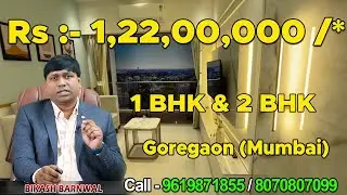Luxury 1BHK & 2BHK Flat with Mountain View at prime location Goregaon, Mumbai #mumbaiproperty