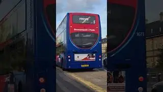1611 (HF65 AYP) On A X6 To Ringwood @TheMorebusEnthausiast #morebus #trustonallah #1611