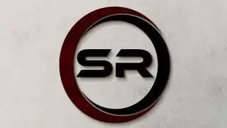 How To Make Circle SR Letter Logo Design In Adobe Illustrator Tutorial