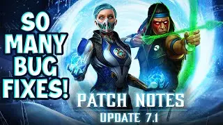 Update 7.1 SAVED MK Mobile? Element Attacks??? These Patch Notes Are CRAZY!