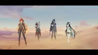 The goddess Island under the sandstorm of Mt.Damavand #genshinimpact #glitch 