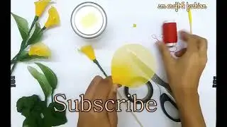 How to make nylon stocking lily flowers//how to make a nylon stockings flowers making at home 🌹//