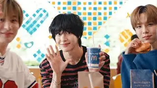RIIZE、「青いマックの日」新TVCMに登場！CMにはライブパフォーマンス映像も　マクドナルド「青いマックの日」新TVCM「青い募金箱」篇