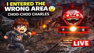 I Entered the Wrong Area 😨 | Choo-Choo Charles LIVE Ep3 #gaming #shortslive