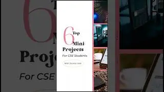 🔥 Best mini projects for CSE 3rd year students with source code. #shorts #miniproject #cseprojects