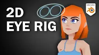 How to Rig 2D Eyes in Blender (Step-by-Step)