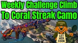 H Weekly Challenges & Coral Streak Camo Grind With The Pack #warzone #callofduty#cod #bo7#codwarzone