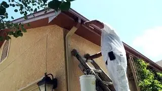 Colorado Springs Roofing Contractors Hail Painting Trim - Front Range Exteriors