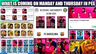 What is Coming 20 September Monday And Thursday in Pes 2021 Mobile