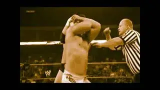 Wade Barrett - Nose Gouging & Ripcord Bullhammer (All-Fours)