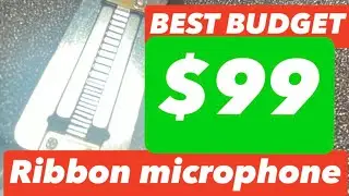 ￼ Best $99 ribbon microphone MXL R144
