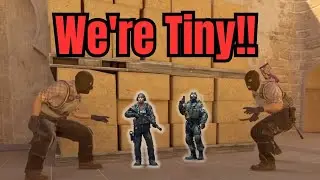 Half-Sized and Outnumbered! (2v5 Challenge)