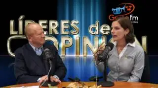 LIDERES DE OPINI&Oacute;N  EN ENTREVISTA CON LUZ DEL CARMEN GARC&Iacute;A VINEGRA