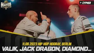 Hip Hop Hooray: 11.08.23 - Cypher mit , VALIK,JACK DRAGON, FLYING STEPS ACADEMY u.v.m.