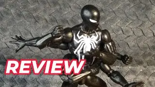 Dark Avengers Spider-Man Marvel Legends Hasbro Toys Executioner BaF Wave Action Figure Review