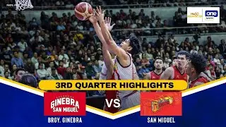 BRGY. GINEBRA vs. SAN MIGUEL | SEMIS GAME 1 | 3RD QUARTER HIGHLIGHTS | PBA SEASON 50 PHILIPPINE CUP