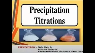 Precipitation Titration |Argentometric Titration |