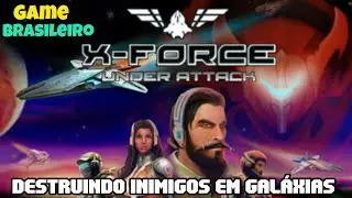 X-FORCE UNDER ATTACK - um GAME BRASILEIRO no estilo SHMUP