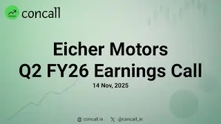 Eicher Motors Q2 FY26 Earnings Conference Call | Concall.in