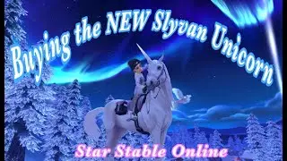 Buying The NEW WINTER HORSE The Sylvan Unicorn!