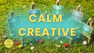 Calm Art Classroom Ambience 🎨✨ | Gentle Pluck Music for Creativity, Drawing & Quiet Work | Focus