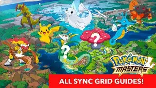 ALL SYNC GRID GUIDES! / Pokemon Masters