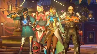 Overwatch: 11 Minutes of New Map Gameplay - Year 1 Anniversary