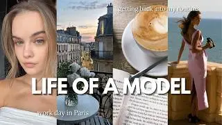 life of a model | job in Paris, getting back into my routine, workouts