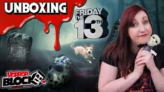 HORROR BLOCK (August 2015) | Unboxing Friday the 13th & Evil Dead!