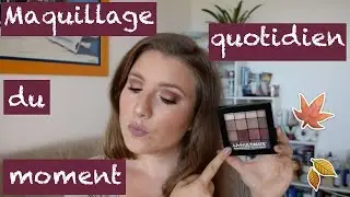 Tutoriel maquillage ♡ Maquillage quotidien du moment automne NYX Ultimate shadow Warm Neutrals