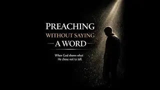 Preaching Without Saying a Word