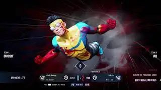 Playing Invincible VS (blood so buckle up) again