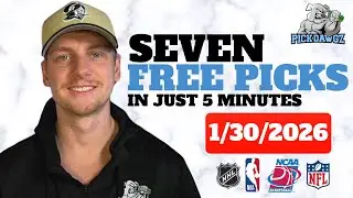 NBA Picks & Best Bets For Today Friday 1/30/26 | FREE NBA Picks, Best Bets, and Predictions!