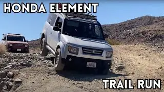 Honda Element - Trail Run Joshua Tree BLM