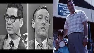 Мой отец ругается с Марком Лейном на шоу Алана Берка, около 1967 года