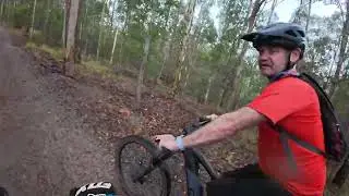 MTB - Mt Coot-Tha Reserve in the rain