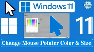 ✅ Windows 11: How To Change Mouse Pointer Color And Size