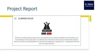 Video 2  Project Steps &ndash; Project Report
