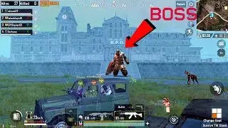PUBG Zombie Mode Gameplay ||NEW Zombie BOSS Fight R.P.D - RACCOON POLICE || Chicken Dinner PUBG
